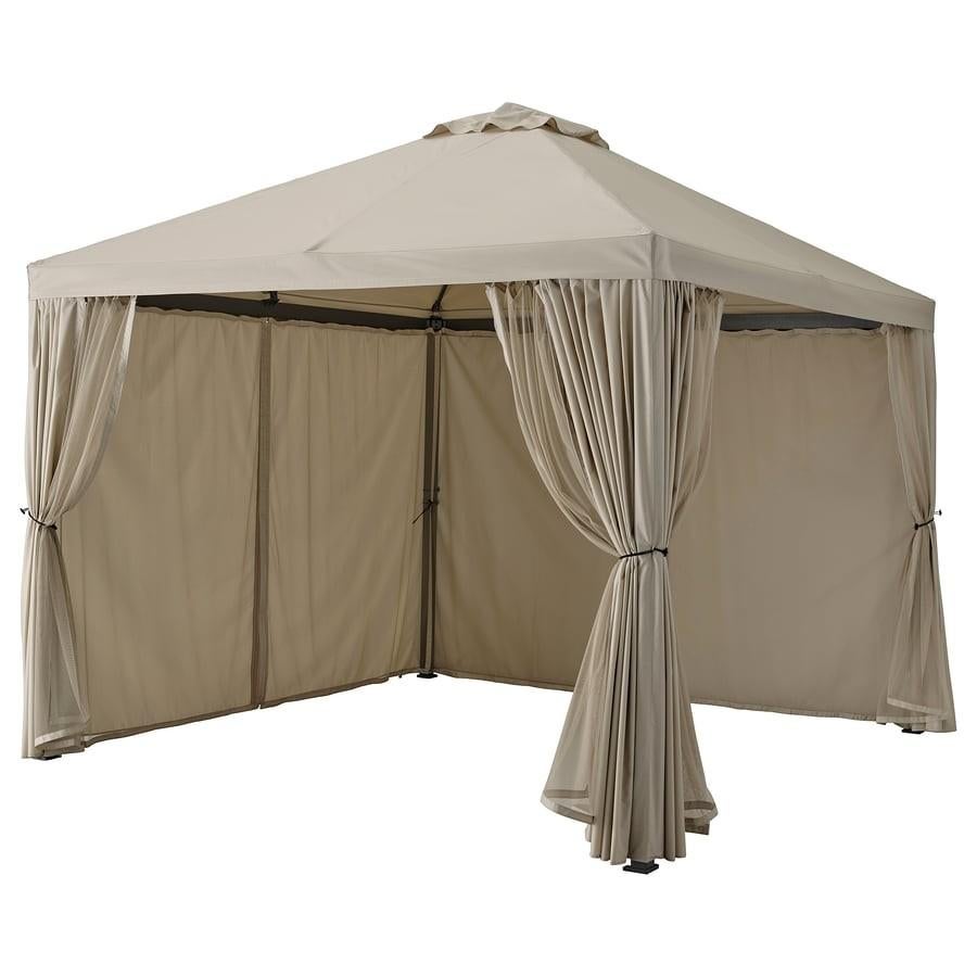 Doe een goed bod. HIMMELSÖ Partytent met gordijnen en net, Ophalen, Gebruikt, Partytent, Minder dan 4 meter