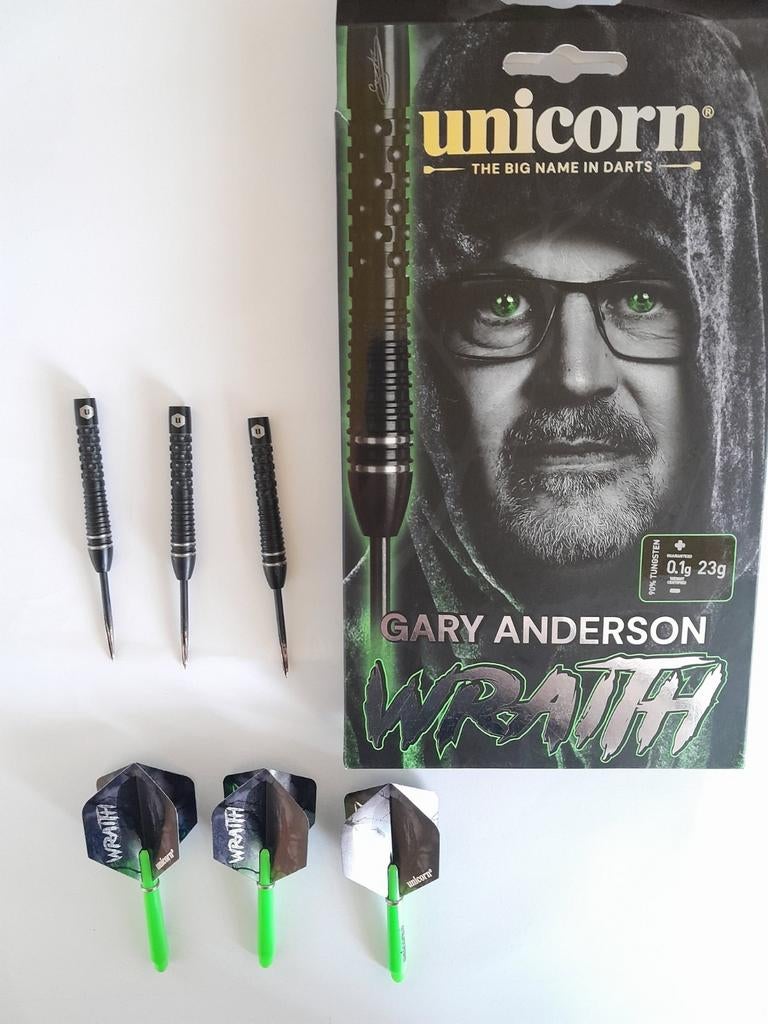 Gary Anderson unicorn 23 gram, Ophalen of Verzenden, Zo goed als nieuw, Pijlen