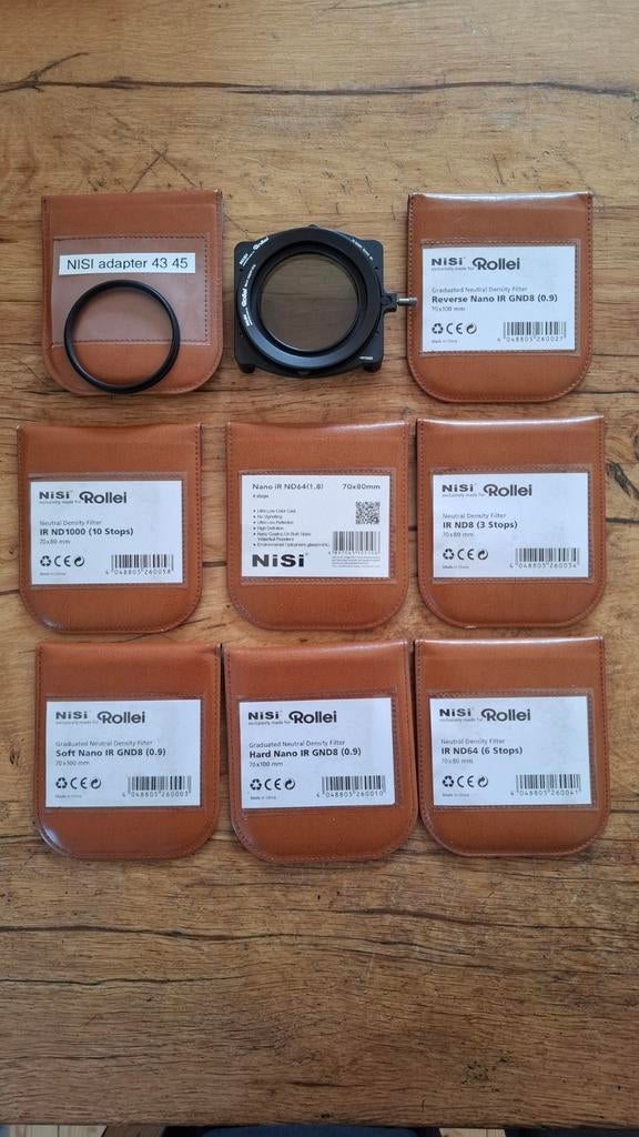 NiSi M1 Filter Systeem 70mm met 8 filters en accessoires, Ophalen of Verzenden, 60 tot 70 mm
