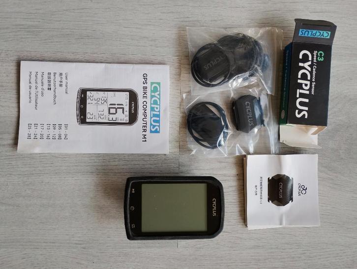 te koop cycplus gps fietscomputer nieuw zonder doos, Fietsen en Brommers, Fietsaccessoires | Fietscomputers, Nieuw, Cadanssensor