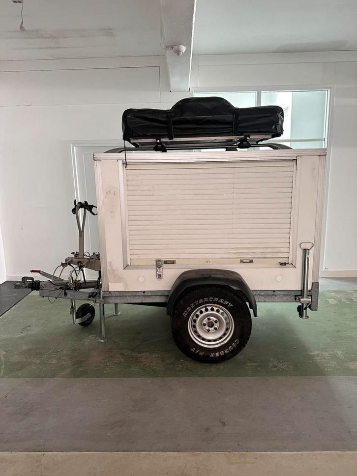 Dichte aanhanger,daktent,surfkar,viskar,kamperen, Auto diversen, Aanhangers en Bagagewagens, Gebruikt, Ophalen of Verzenden