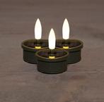 Solar waxinelichtjes voor buiten 3 stuks €8,50, Huis en Inrichting, Woonaccessoires | Kandelaars en Kaarsen, Ophalen of Verzenden
