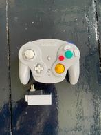 Nintendo GameCube Wavebird wireless controller, Ophalen of Verzenden, Gebruikt, Zilver, Met 1 controller