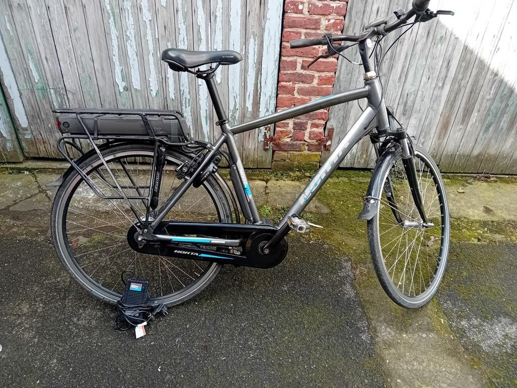 Norta elektrische fiets – batterij + lader – goede staat, Fietsen en Brommers, Ophalen, Zo goed als nieuw, Minder dan 10 versnellingen