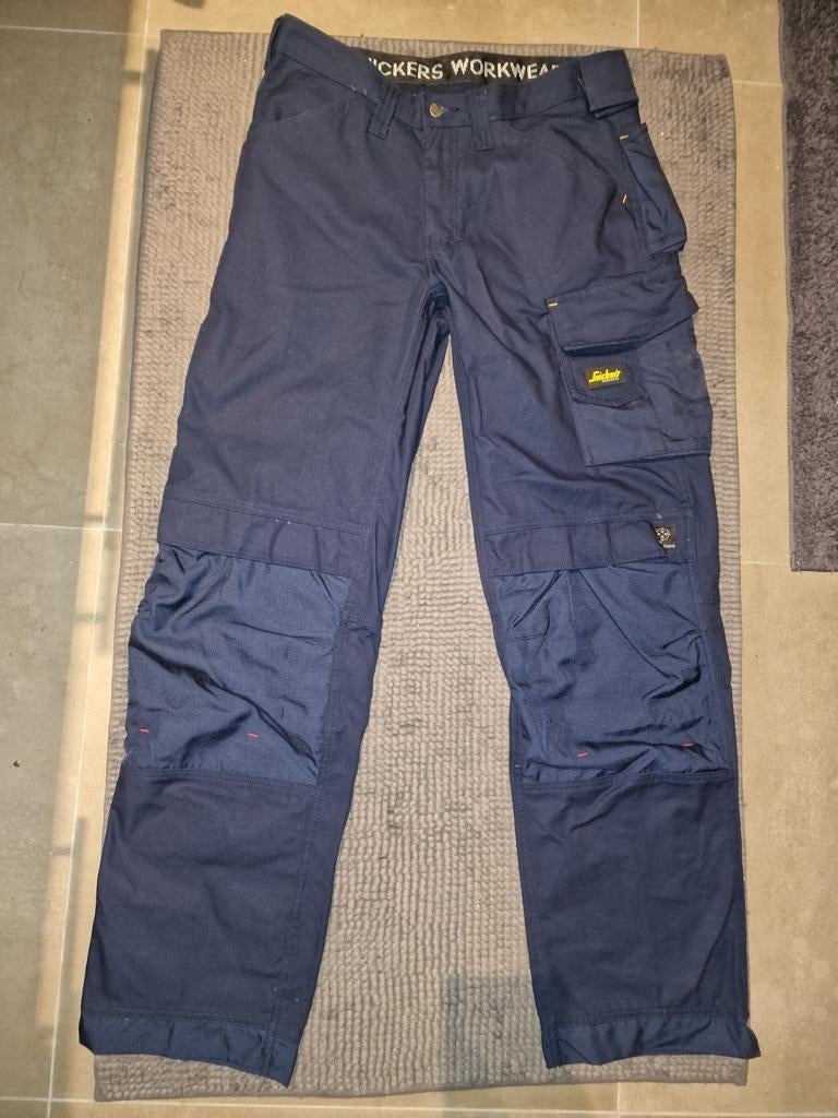 Snickers Workwear Werkbroek - Maat 148 (Nieuw), Kleding | Heren, Broeken en Pantalons, Nieuw, Overige maten, Blauw, Ophalen of Verzenden