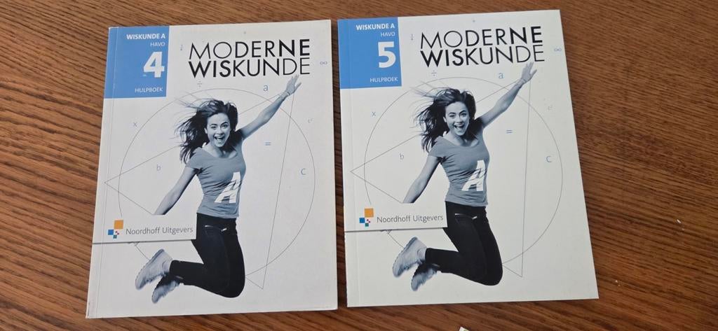 Moderne Wiskunde A Havo 4 en 5 Hulpboeken, Boeken, Ophalen of Verzenden, Zo goed als nieuw, Noordhoff Uitgevers