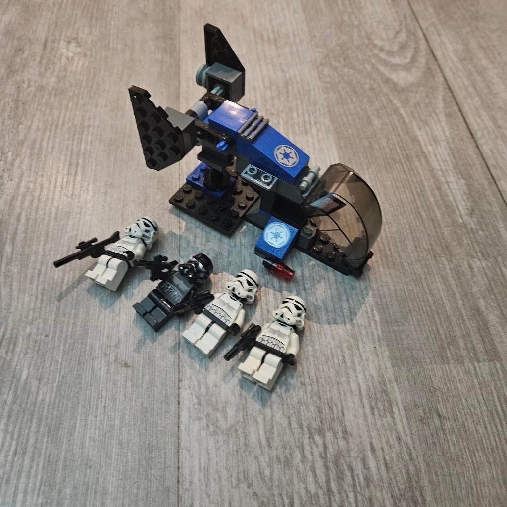 Lego Star Wars Imperial Dropship 7667 met minifiguren, Gebruikt, Star Wars, Lego, Ophalen of Verzenden
