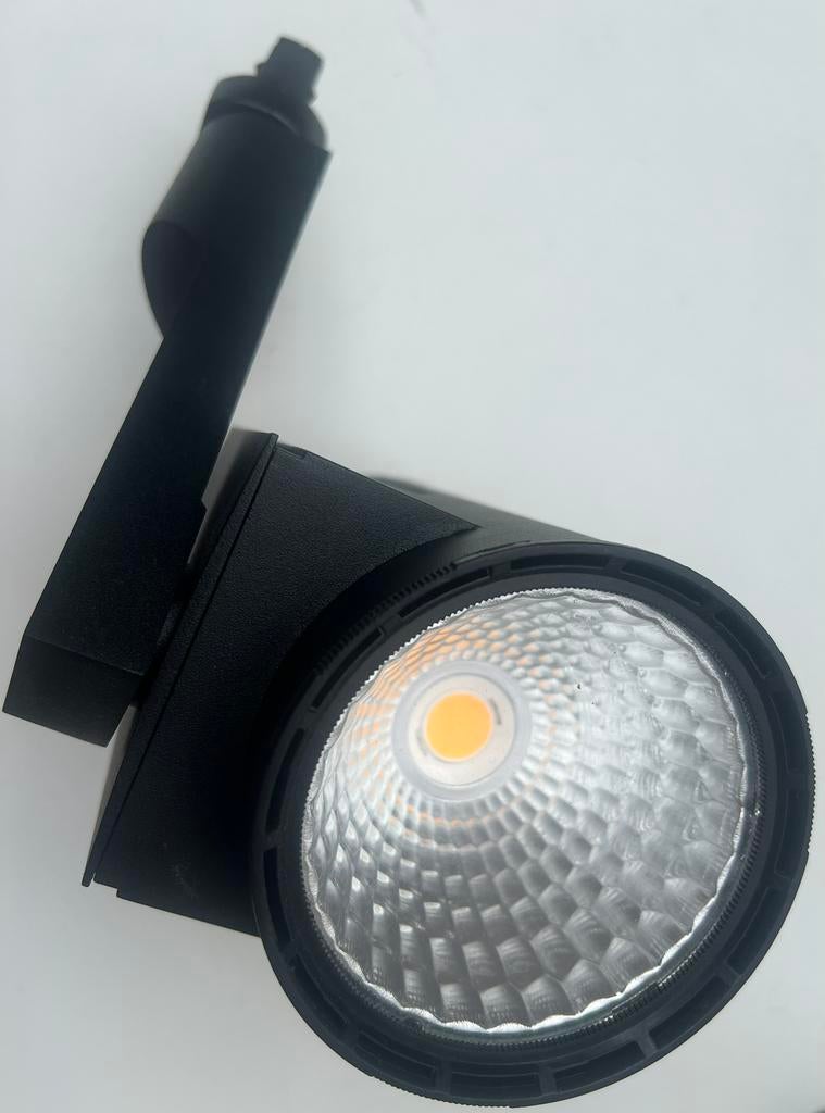 13 led railspots 30 watt, Ophalen, 3 fase rail spots, Metaal of Aluminium, Zo goed als nieuw