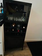 Wijn vitrinekast, Ophalen, 50 tot 100 cm, Zo goed als nieuw, 150 tot 200 cm