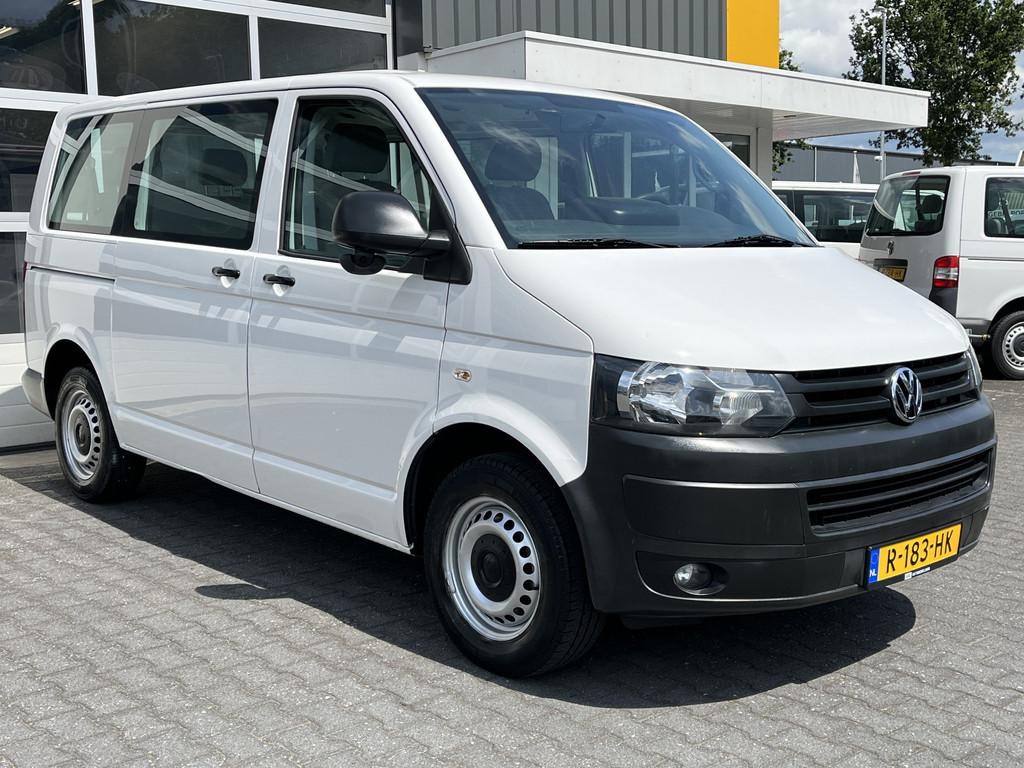 Volkswagen Transporter Kombi 2.0 TDI 140 PK DSG L1H1 BM BTW, Auto's, Volkswagen, Euro 5, Stof, Gebruikt, Zwart
