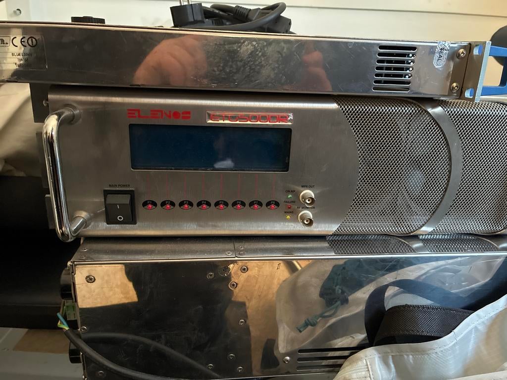 Elenos ETG 500DR FM Zender - 500W Professionele Audio, Ophalen of Verzenden, Gebruikt, Audio