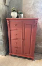 Brocante meidenkast - kast - basic, Huis en Inrichting, Kasten | Ladekasten, Ophalen, 50 tot 100 cm, Zo goed als nieuw, Minder dan 100 cm