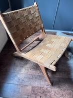 Prachtige mooi suede fauteuil, Ophalen, Zo goed als nieuw