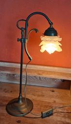 Romantische bureaulamp, lichtroze, Ophalen, Gebruikt, Glas, Minder dan 50 cm