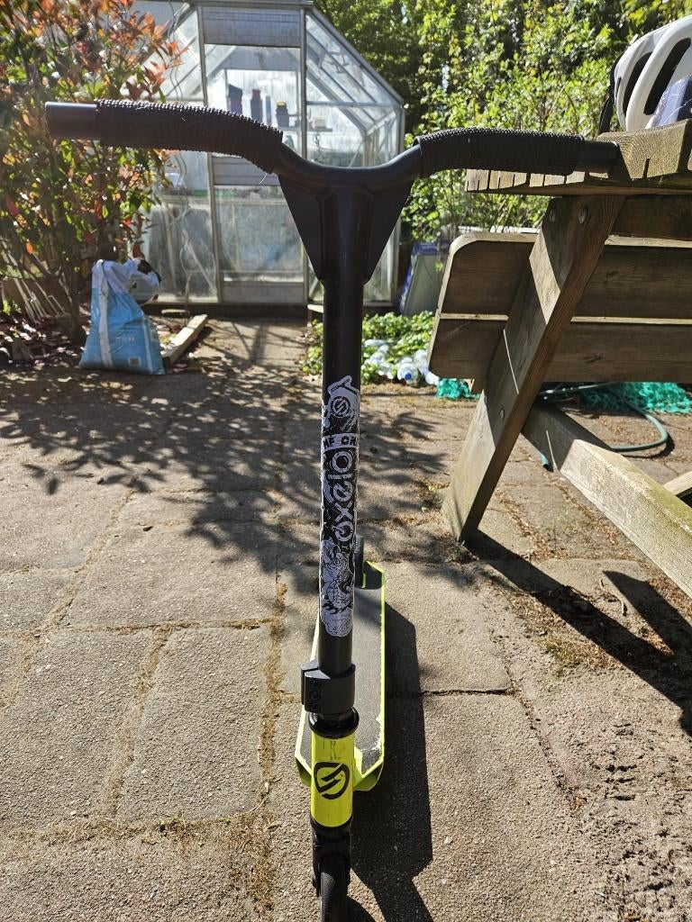 Gele Oxelo stuntstep freestyle MF ONE, Fietsen en Brommers, Steps, Ophalen, Gebruikt, Overige typen, Oxello