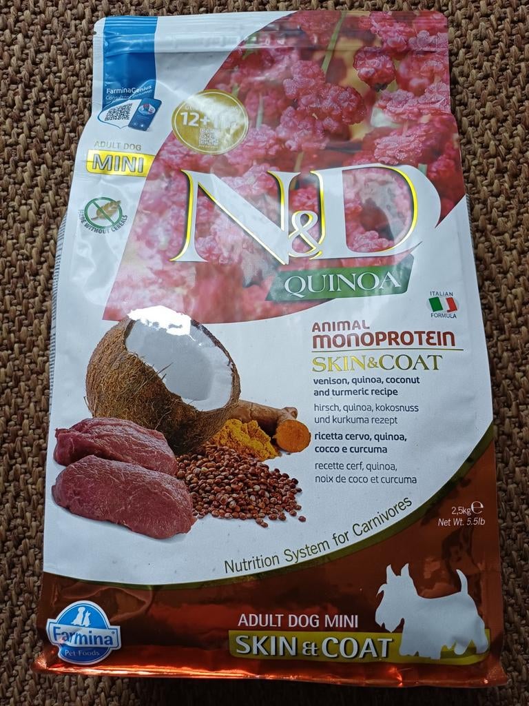 Farmina hondenbrok 2.5 kilo, Ophalen of Verzenden, Hond