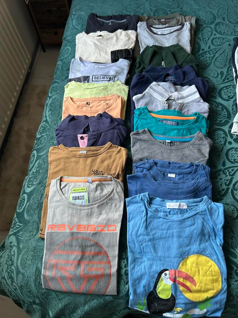 Jongens pakket 152-158-164, Kinderen en Baby's, Babykleding | Baby-kledingpakketten, Ophalen of Verzenden, Zo goed als nieuw, Maat 80