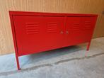 IKEA lockerkast TV meubel rood, Ophalen, 25 tot 50 cm, Minder dan 100 cm