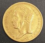 1824B Gouden 10 Gulden Willem 1, Koning Willem I, Losse munt, 10 gulden, Goud
