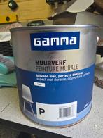 GAMMA Muurverf Zink - emmer (2,5L) Nieuw, Ophalen of Verzenden, Nieuw, Groen