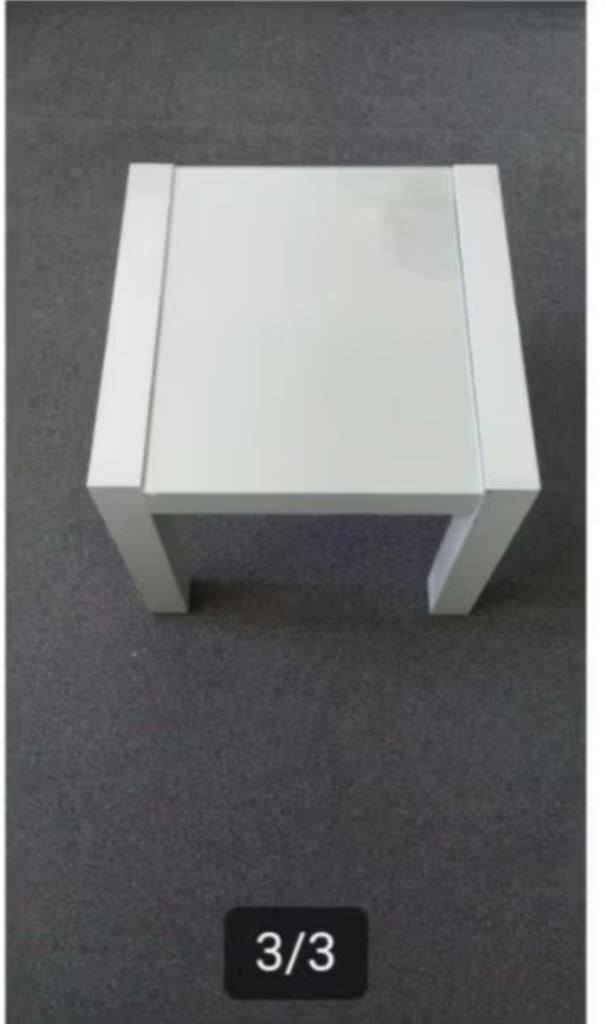 Moderne Salontafel 2x 100x100 cm en 50x50 cm, Huis en Inrichting, Tafels | Salontafels, Ophalen, 50 tot 100 cm, Vierkant, 50 tot 100 cm