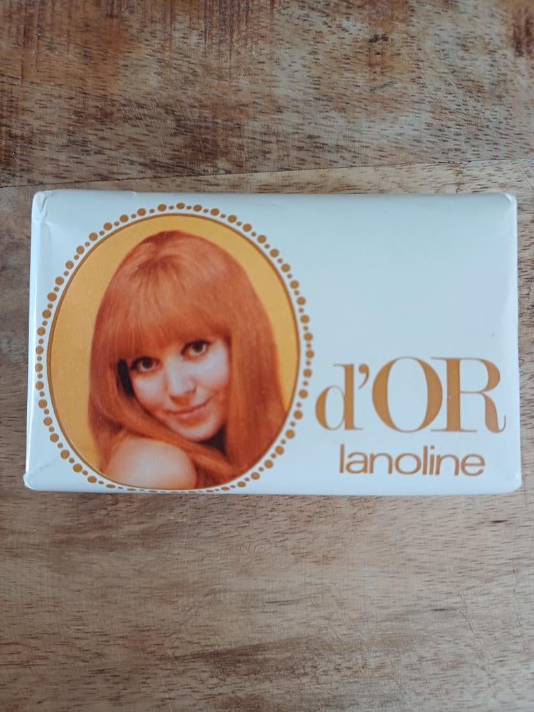Retro d'OR lanoline zeepje - Ongeopend, Verzamelen, Ophalen of Verzenden