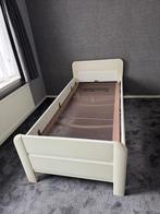 Seniorenbed met Auping verstelbare bodem, Ophalen, 90 cm, Eenpersoons, Wit