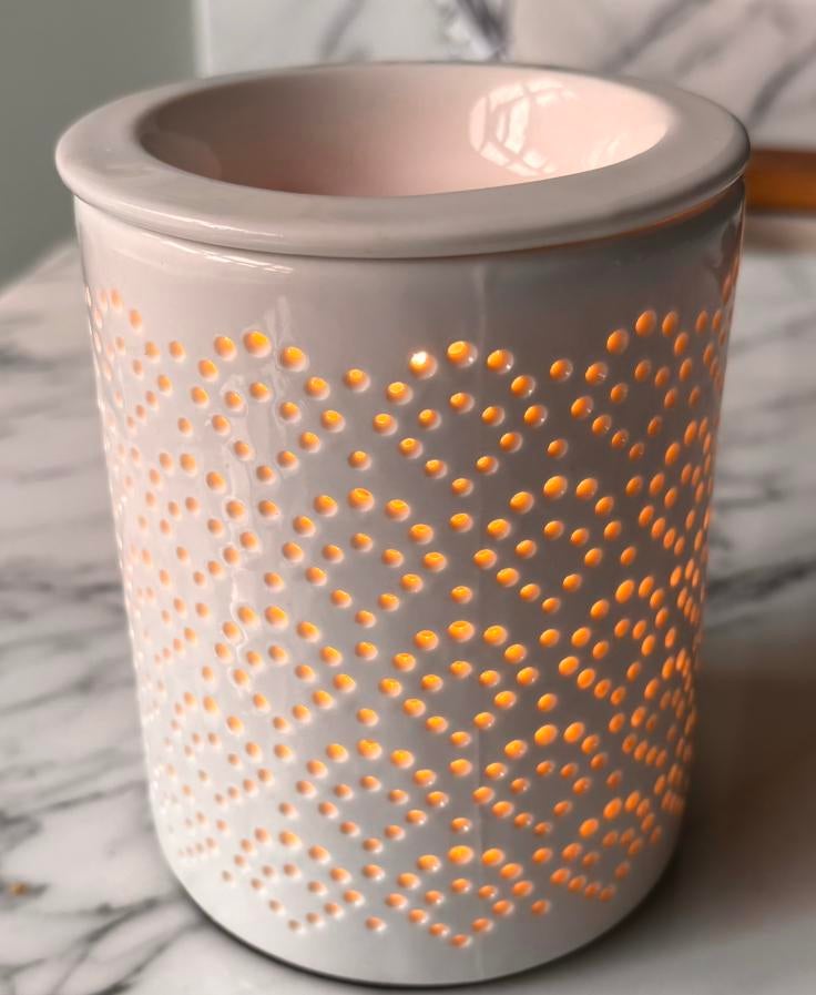 Natura Aroma Brander Lamp keramiek met 4 geur oliën, Ophalen of Verzenden, Nieuw