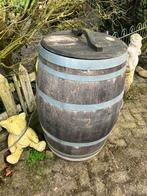 Houten Regenton - Rustiek & Duurzaam (95x60 cm), Tuin en Terras, Regentonnen, Ophalen, Gebruikt, 150 liter of meer, Nvt