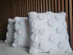 Witte kussens van Unique Living 45 cm, Ophalen of Verzenden