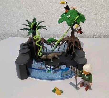 Playmobil 4463 Krokodillenverblijf - Compleet, Kinderen en Baby's, Speelgoed | Playmobil, Ophalen of Verzenden, Gebruikt, Complete set