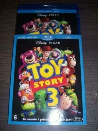 Blu-ray: Disney Pixar Toy Story 3 box (3-disc) nieuwstaat , Cd's en Dvd's, Blu-ray, Verzenden, Zo goed als nieuw, Tekenfilms en Animatie