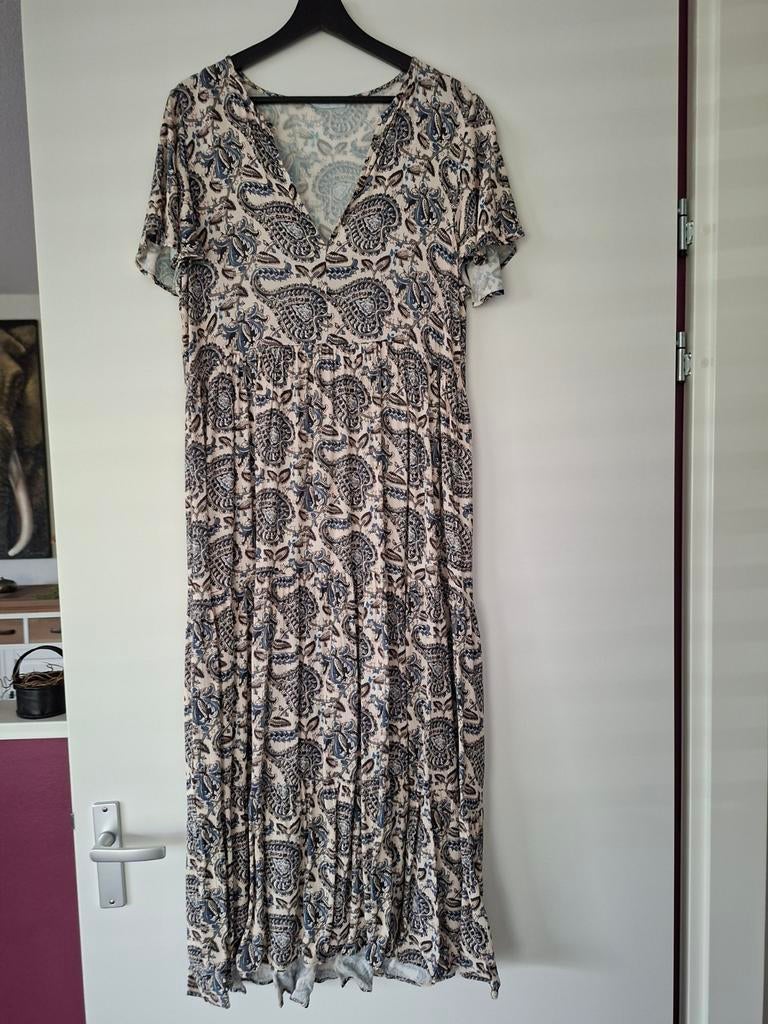 Maxi jurk. Merk By_bar. MaatL/XL., Ophalen of Verzenden, Zo goed als nieuw, Maat 46/48 (XL) of groter, Onder de knie