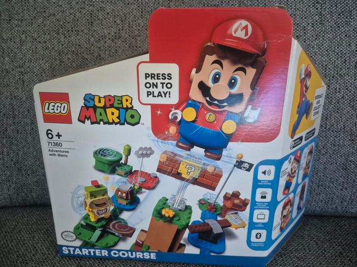 Lego Super Mario Adventures with Mario Starter Course, Kinderen en Baby's, Speelgoed | Duplo en Lego, Zo goed als nieuw, Lego