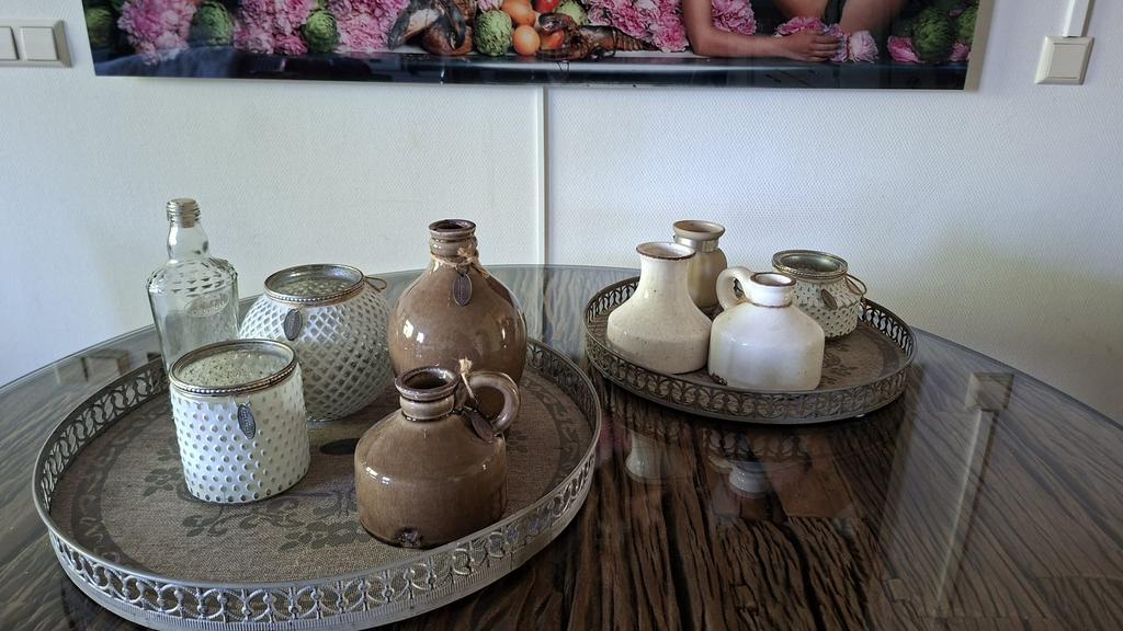 Riverdale dienblad, Huis en Inrichting, Woonaccessoires | Dienbladen, Hout, Rond, Ophalen