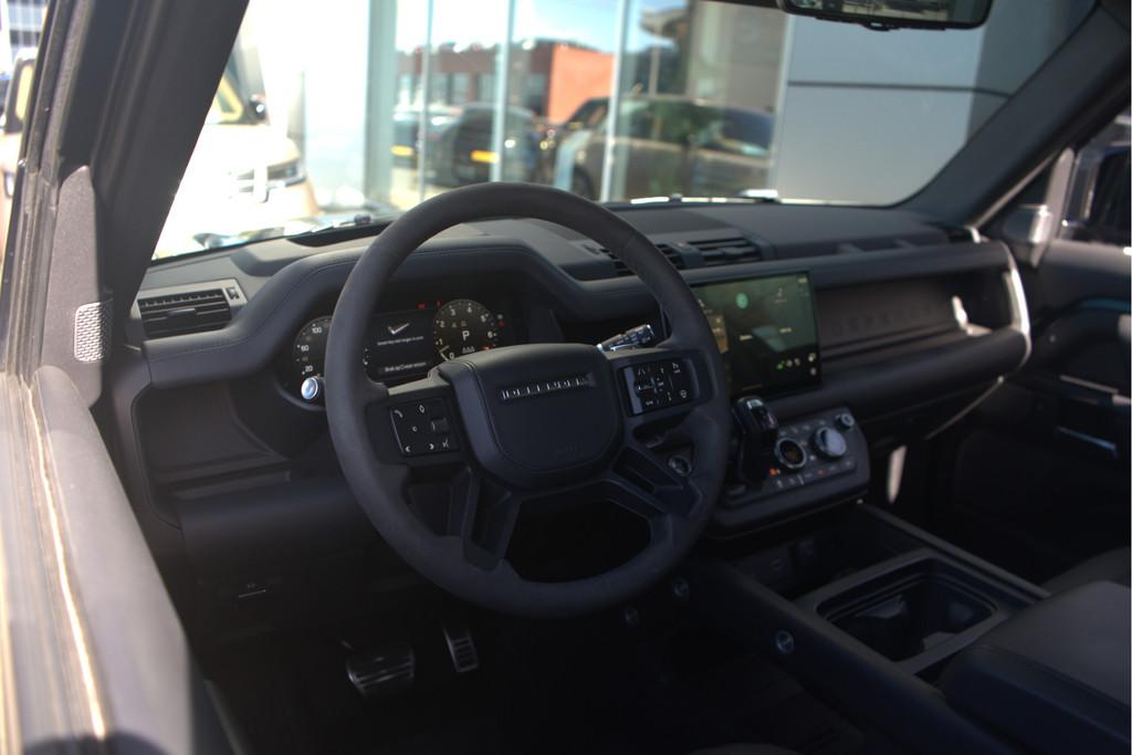 Land Rover Defender 5.0 P525 90 V8 | Grijs kenteken | Koelva, Automaat, 2324 kg, Leder, Vierwielaandrijving