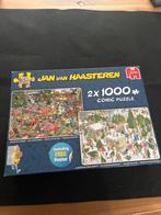 Jan van Haasteren 2x1000 Comic Puzzel, Ophalen of Verzenden, 500 t/m 1500 stukjes, Zo goed als nieuw, Legpuzzel
