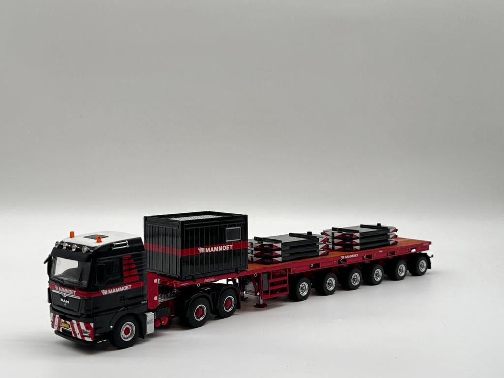 WSI MAN TGX + NOOTEBOOM ballasttrailer + lading MAMMOET, ., Nieuw, Ophalen of Verzenden, .