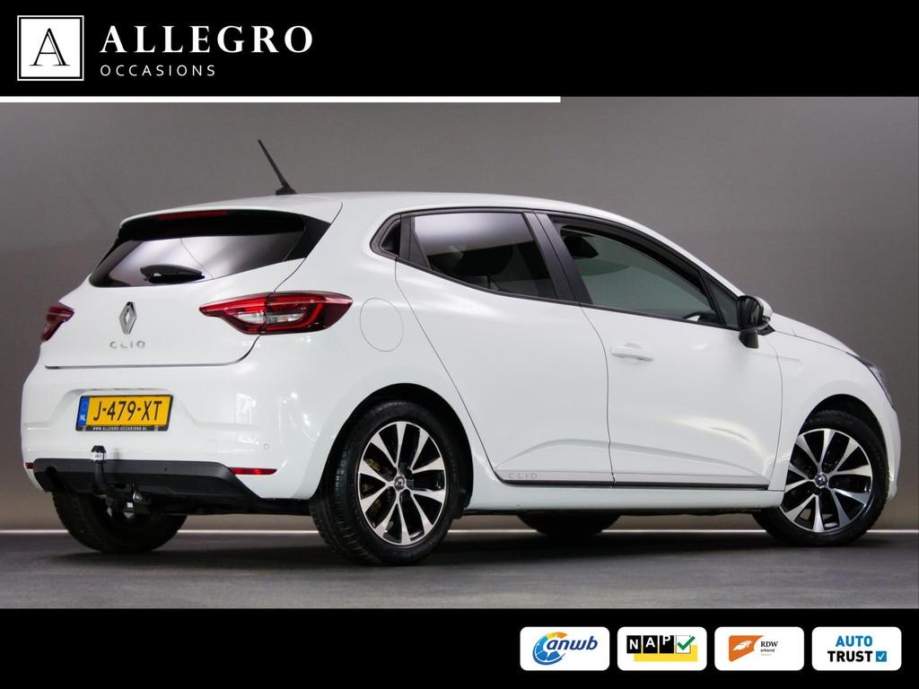 Renault Clio 1.0 TCe Zen (APPLE CARPLAY / ANDROID AUTO, NAVI, Voorwielaandrijving, Gebruikt, 580 kg, Parkeersensor