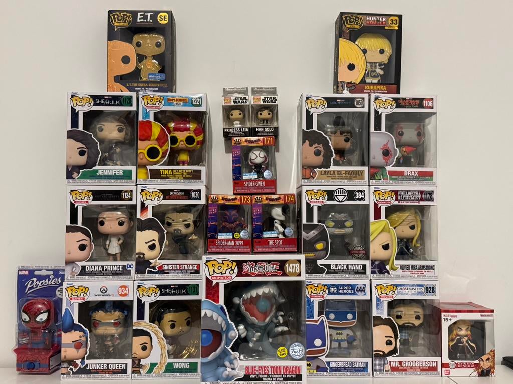 Funko Pop, Ophalen, Zo goed als nieuw