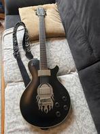 Michael Kelly Baritone Gitaar - Zwart, Uniek Design, Ophalen of Verzenden, Gebruikt, Solid body, Overige merken
