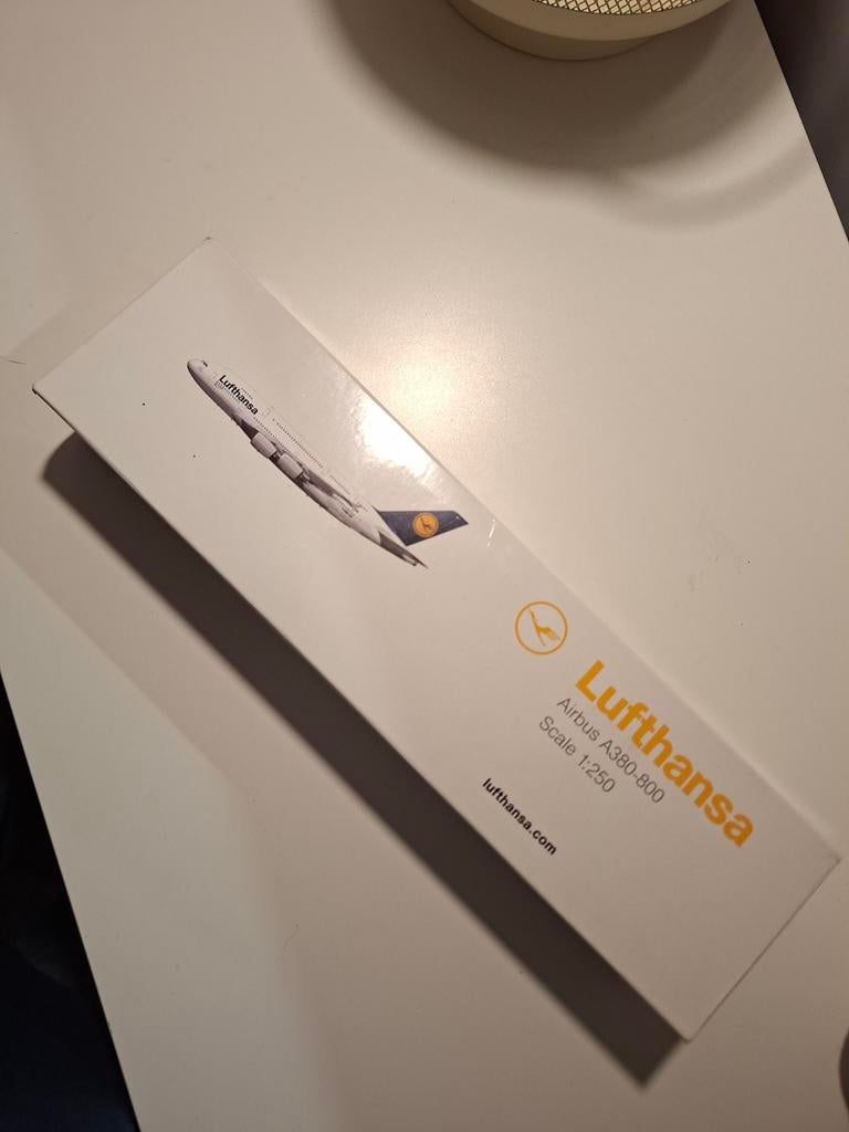 A380-800 1:250 Lufthansa PPC model, Ophalen of Verzenden