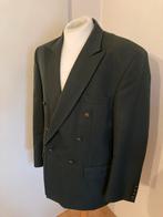 Donkergroen Double Breasted Colbert met Metalen Knopen, Kleding | Heren, Kostuums en Colberts, Ophalen of Verzenden, Gedragen