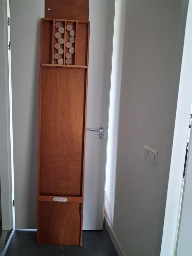 Homas Sjoelbak wedstrijdformaat compleet 200 - 41.5 cm, Ophalen