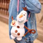 Disney Store Japan Olaf Soft Toy Crossbody Bag, Frozen, Verzamelen, Ophalen of Verzenden, Overige figuren, Nieuw, Beeldje of Figuurtje