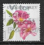 061-26 Zweden 2025 / Bloemen - A, Verzenden, Zweden, Gestempeld