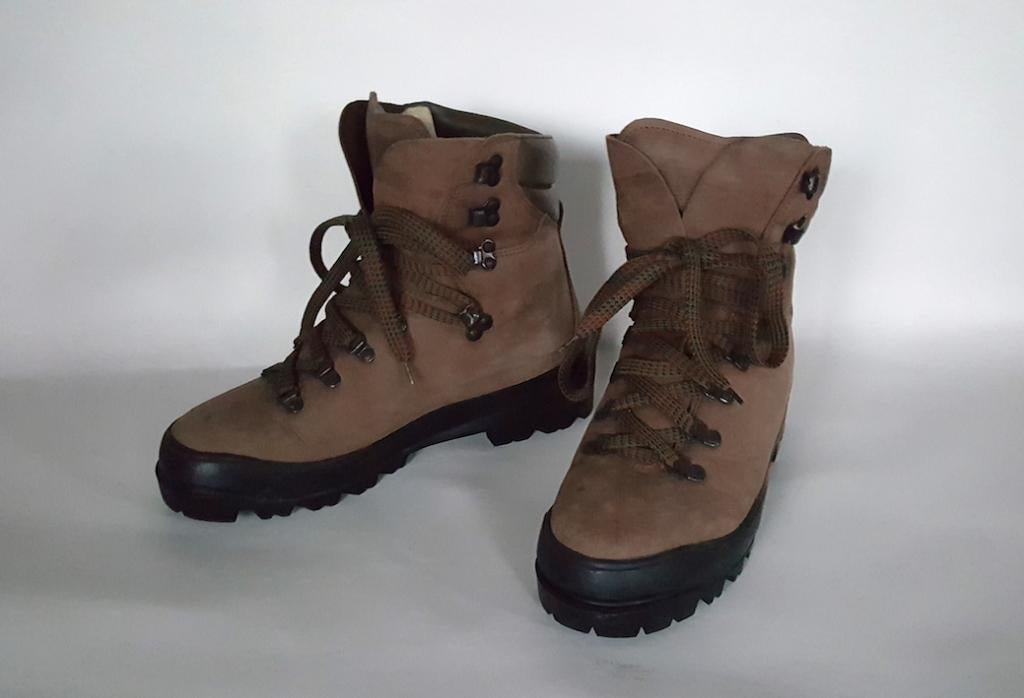 Leren wandelschoenen bergschoenen als nieuw, Sport en Fitness, Bergsport en Wandelen, Ophalen, Nieuw, Schoenen