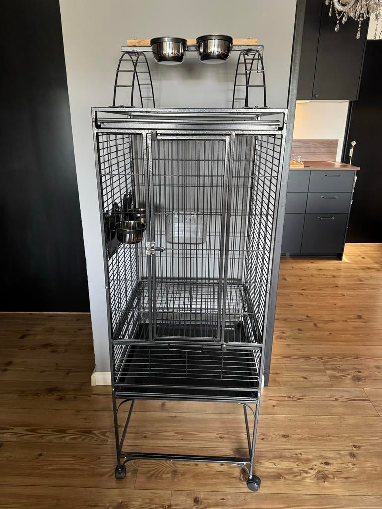 Keddoc vogelkooi Denver, Ophalen, Zo goed als nieuw, Metaal, Vogelkooi