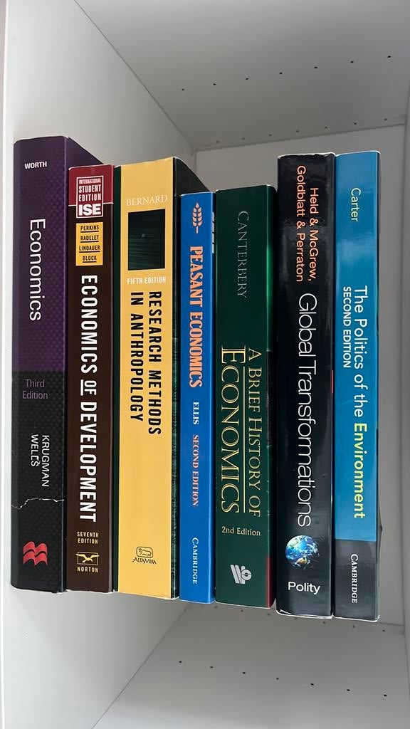 Verschillende studieboeken te koop!, Ophalen of Verzenden, Alpha, Zo goed als nieuw, WO