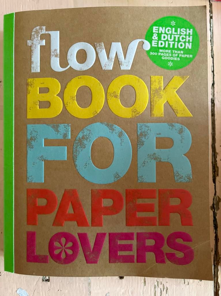 Flow book for paperlovers, Boeken, Ophalen of Verzenden, Zo goed als nieuw, Overige onderwerpen